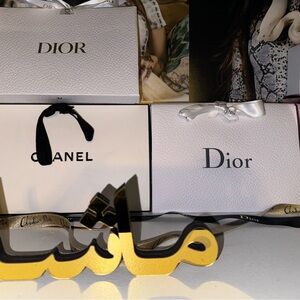 Brand new dior chanel empty boxes bags